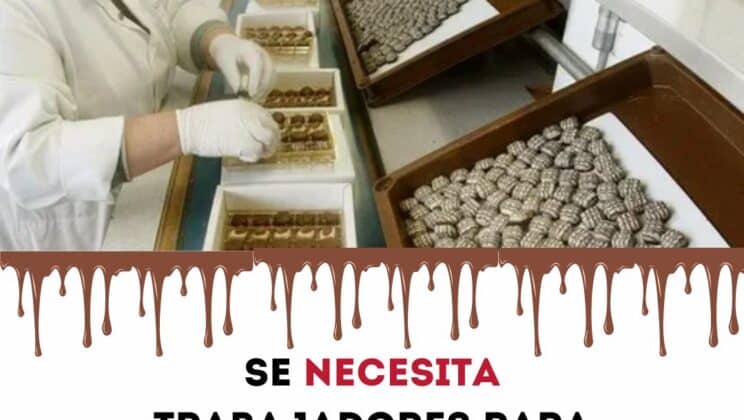 Empleos como Empacadores de Chocolates| postula ya